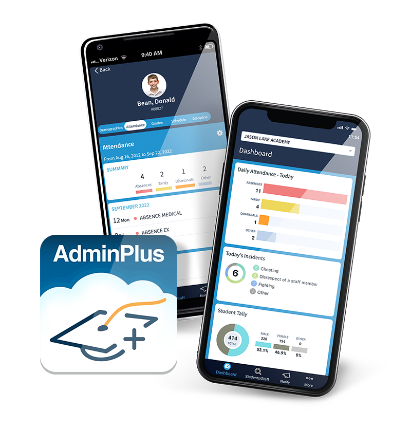 Administrator's Plus Software - AdminPlus Mobile App for the School Office