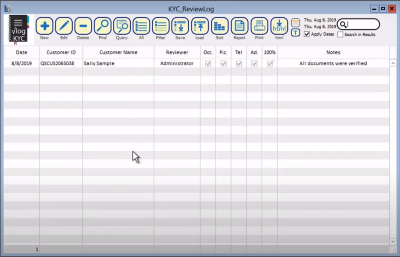 Clear View KYC Logiciel - 1