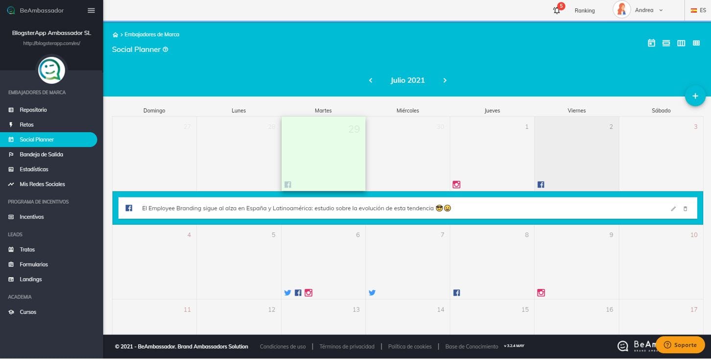 BeAmbassador Software - 3