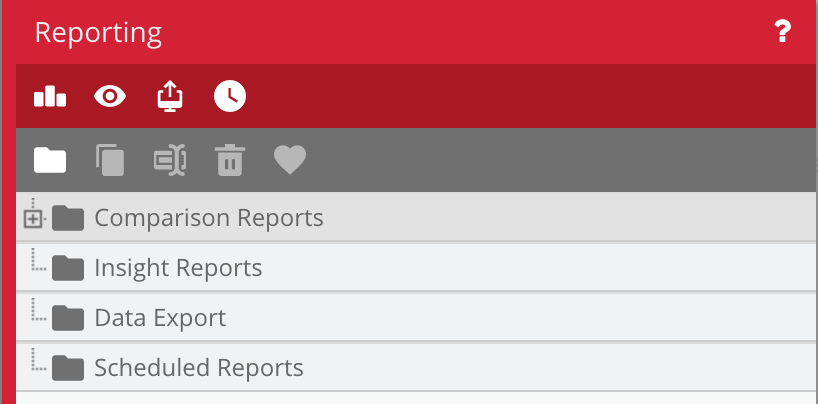 Maxemail Software - Reporting Menu