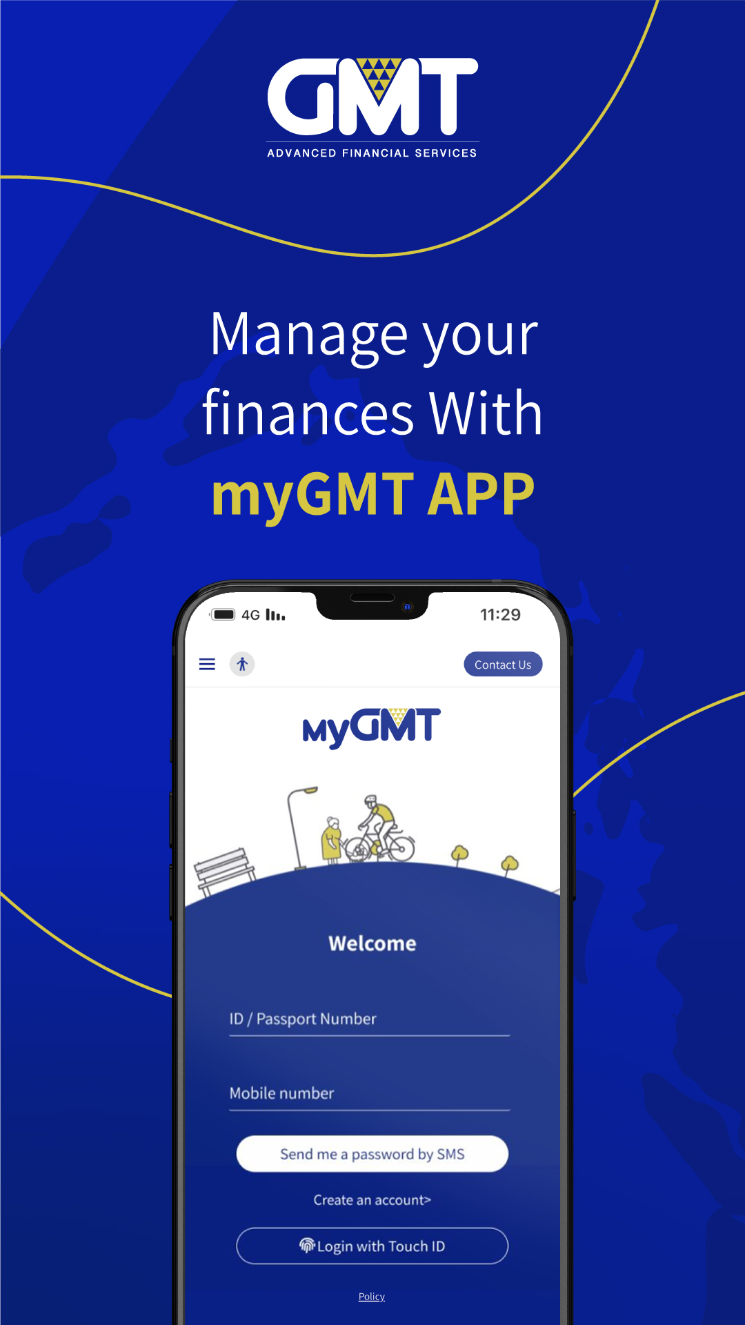 myGMT Money Transfer App - Manage Your Finances 