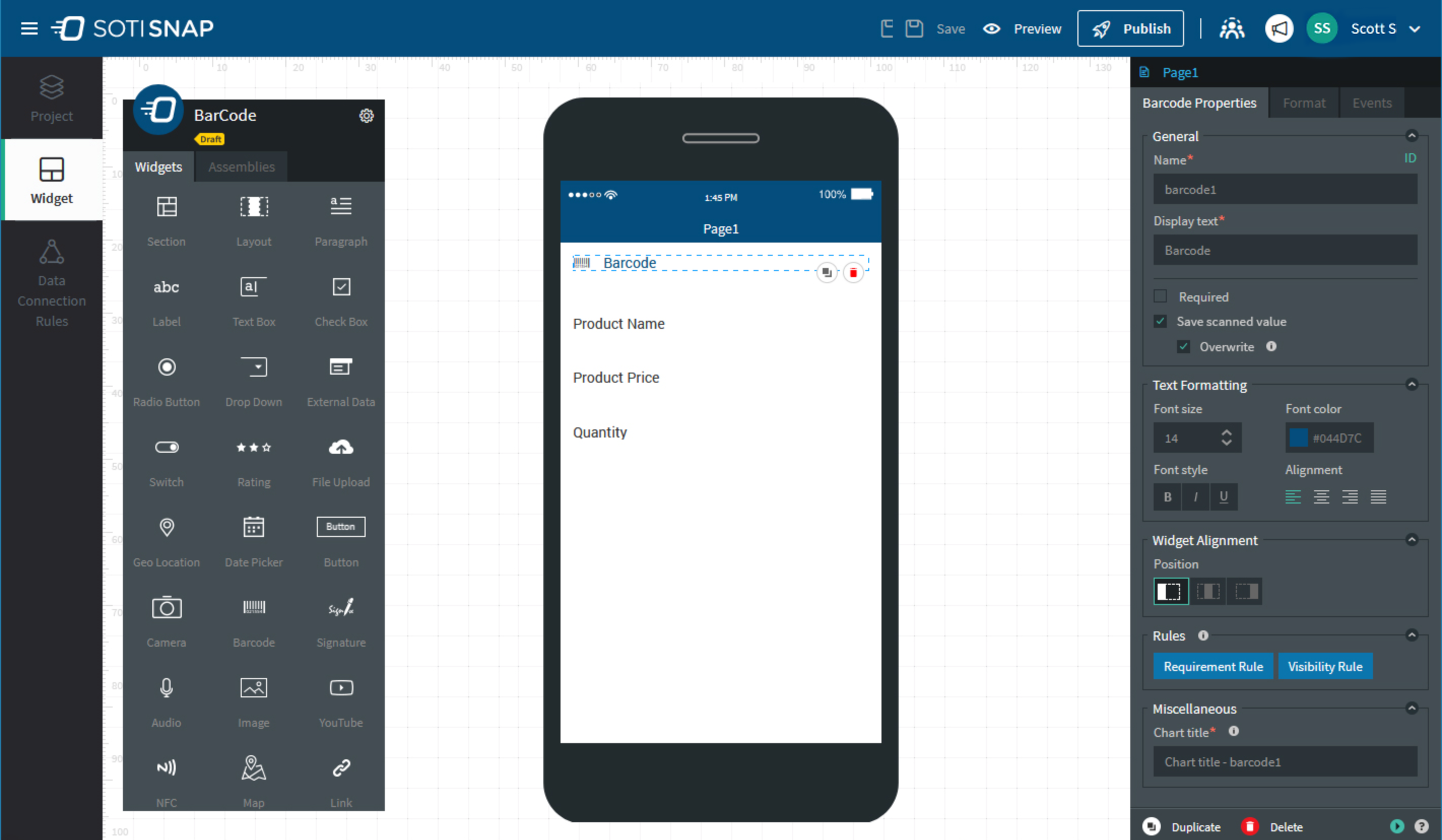 SOTI Snap Software - 2