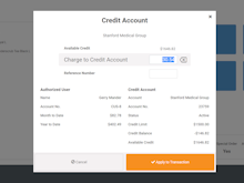 MicroBiz Cloud POS Software - Credit Accounts and Accounts Receivable - Set-up and manage customer credit accounts, allowing your customers to bill their purchases to their employers credit account.  Set credit limits, send out statements and apply payments to the account.