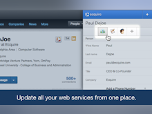 Ecquire Software - Update all your web services from one place