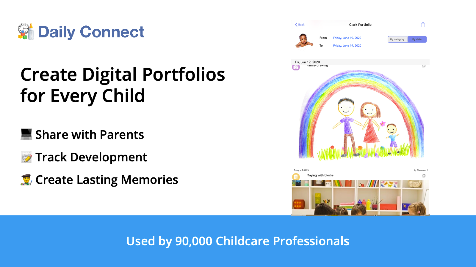 Unique Digital Portfolios for Each Child