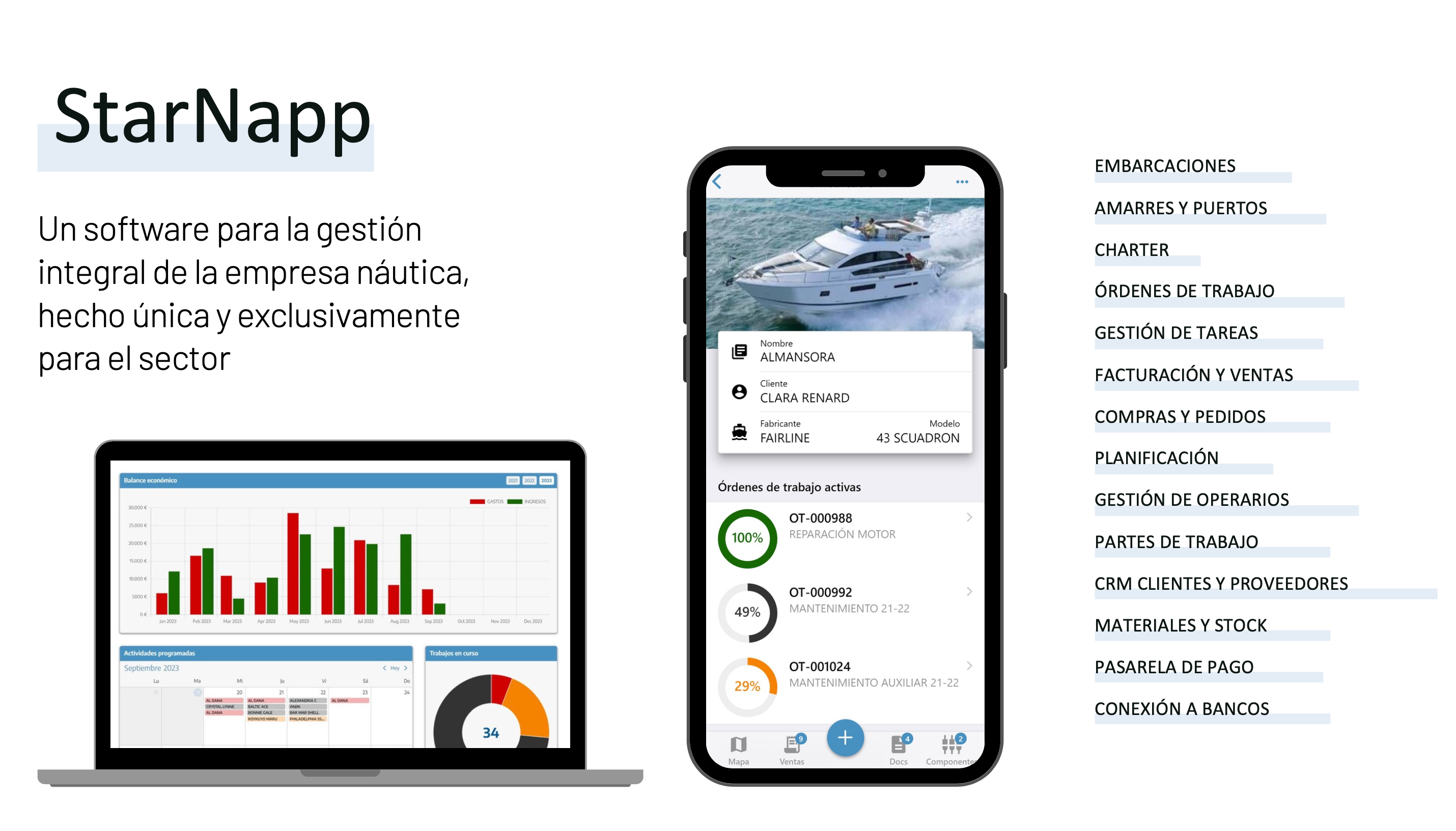 StarNapp screenshot: StarNapp analytics