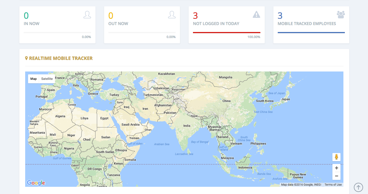 ClockIt Software - Route tracker overview