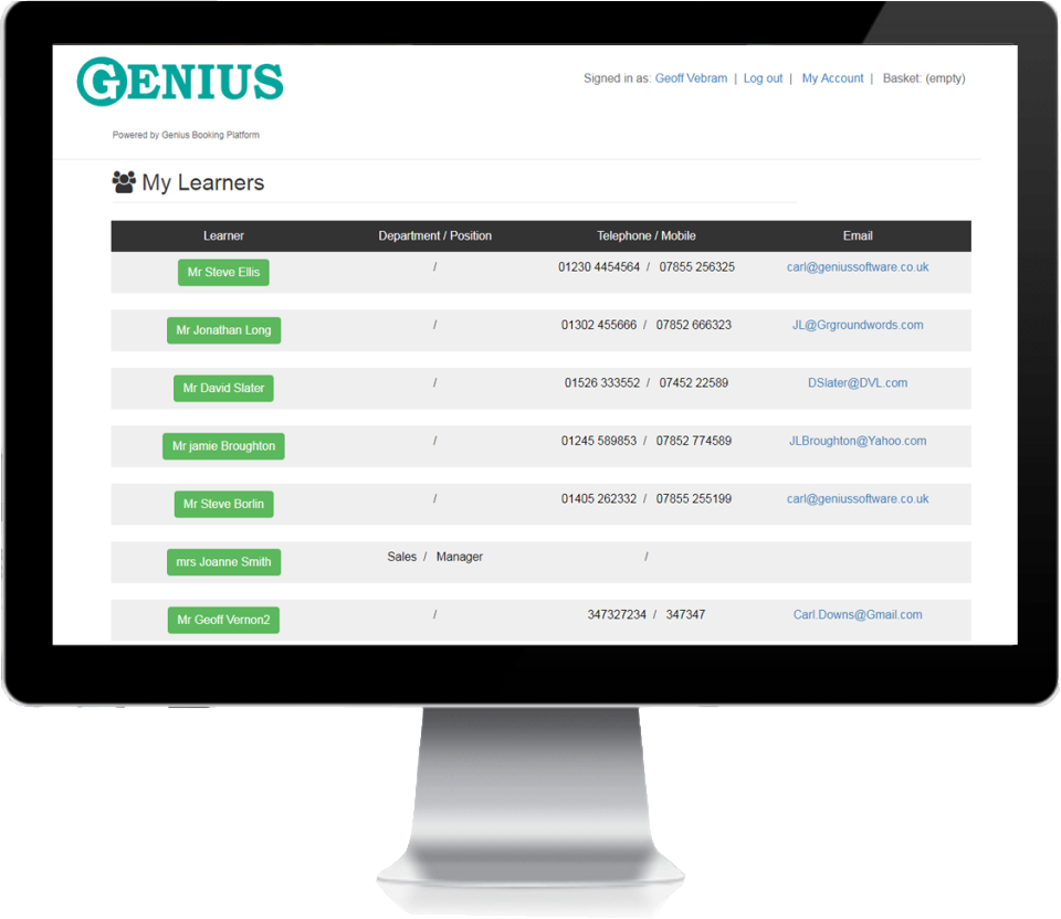Genius Training Management Platform Pricing, Cost & Reviews - Capterra ...