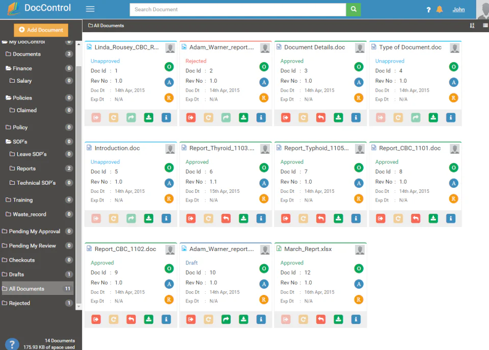 Doc Terminal Program DocControl Software Pricing, Alternatives & More 2026 | Capterra