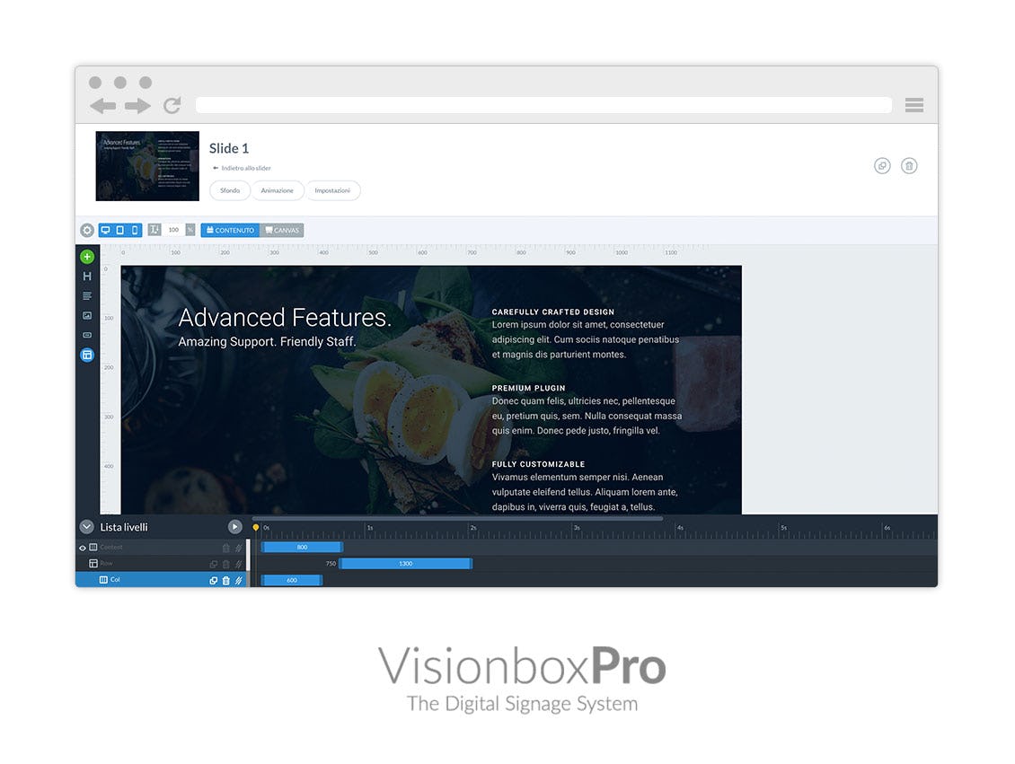 VisionboxPro Software - Smart Slider