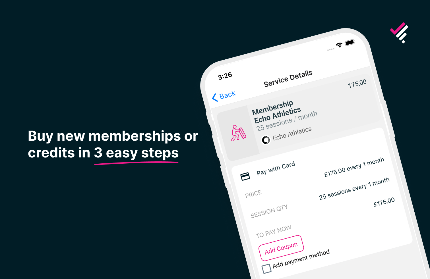 Improve your member experience by making memberships easily available for purchase