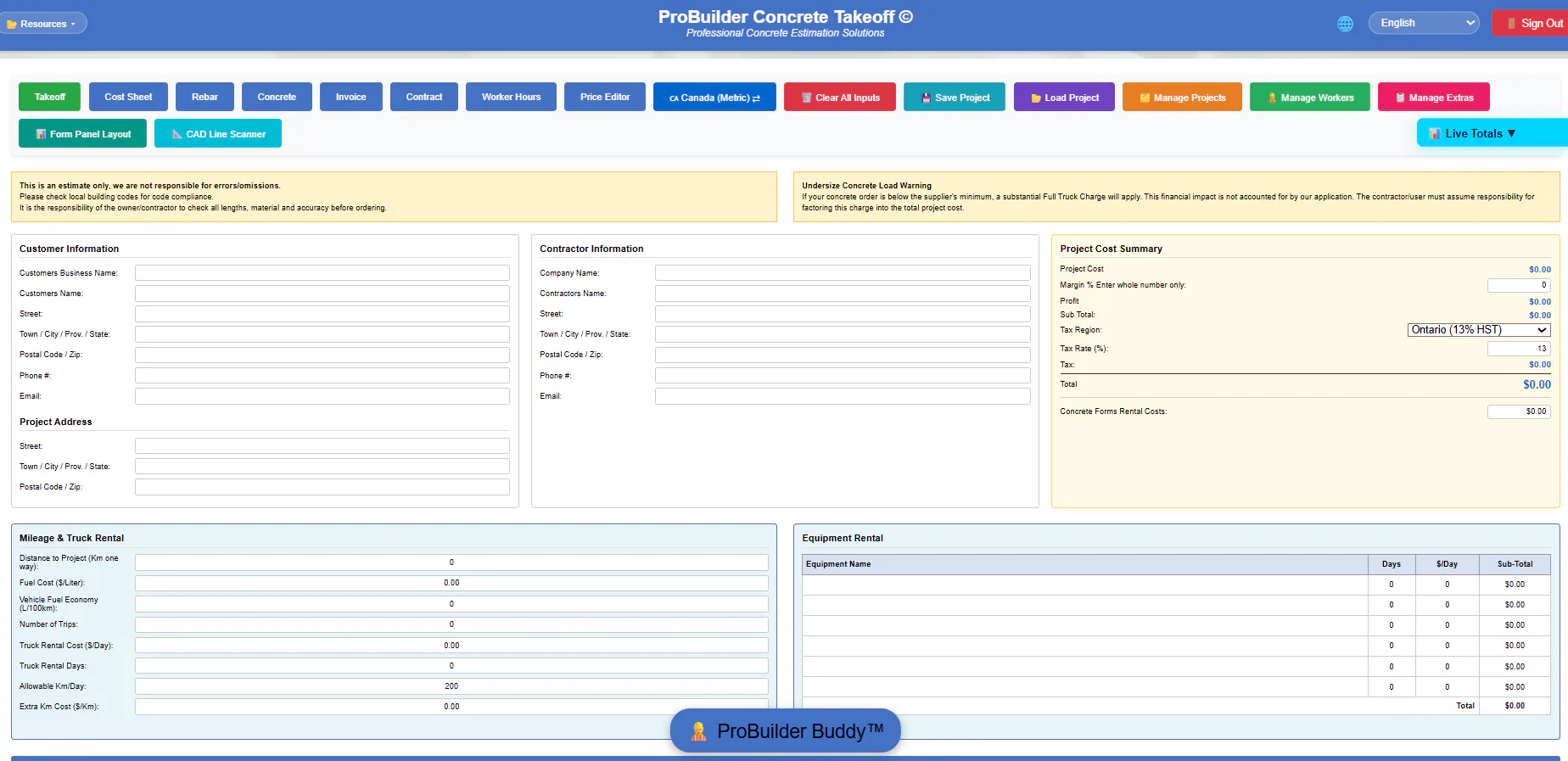 ProBuilder Concrete Estimator Price, Reviews & Features - Capterra ...