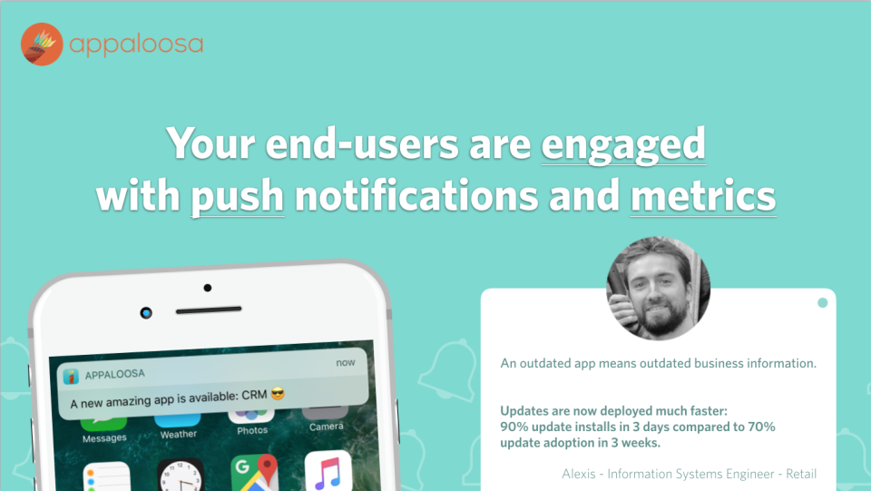 Engage with users