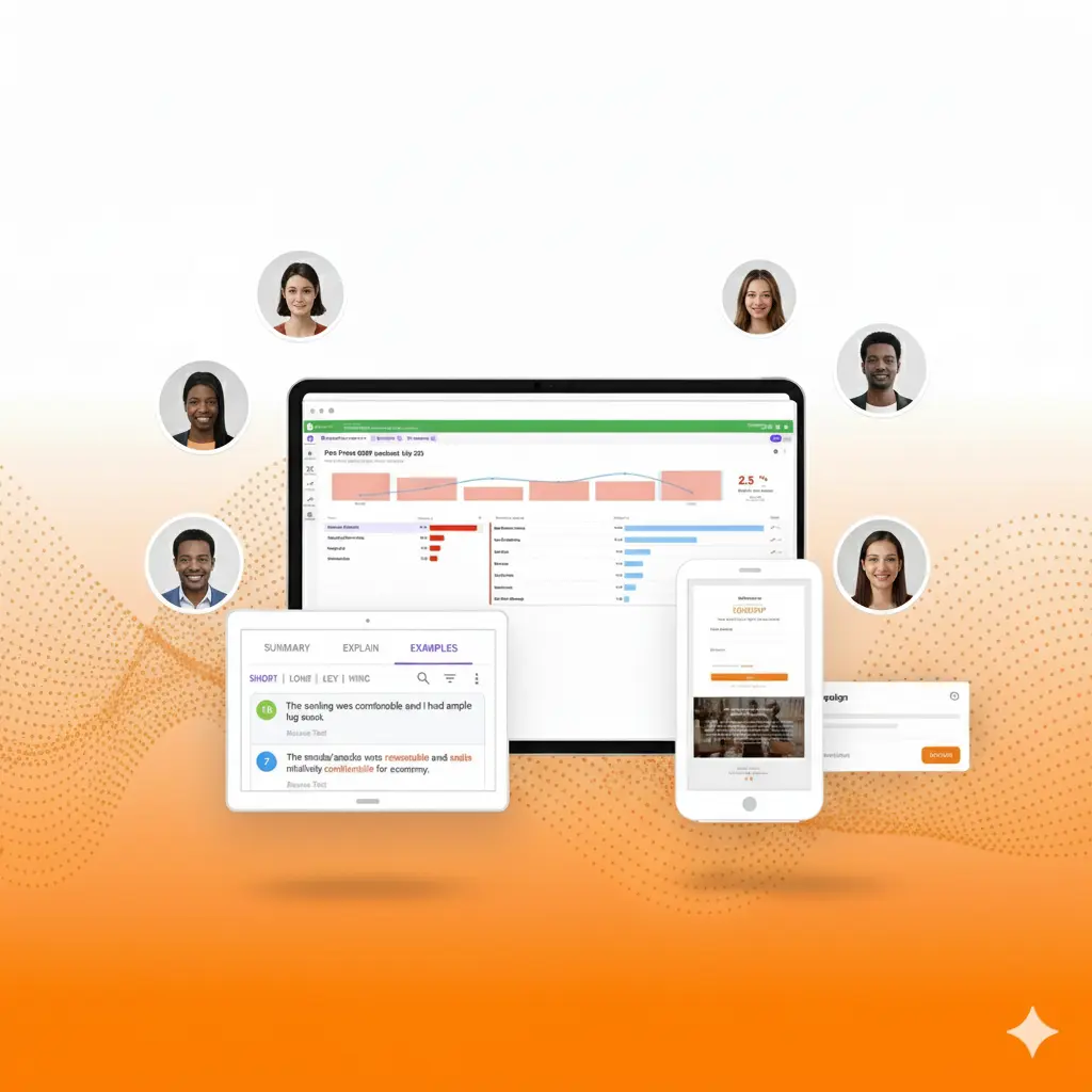 Ipiphany screenshot: Exploring unstructured data like never before
Ipiphany transforms unstructured text into clear, visual insights. Discover hidden patterns, themes, and drivers that traditional analytics tools often miss — in one intuitive dashboard.