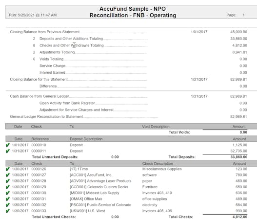 AccuFund Accounting Suite Reviews, Demo & Pricing - 2021