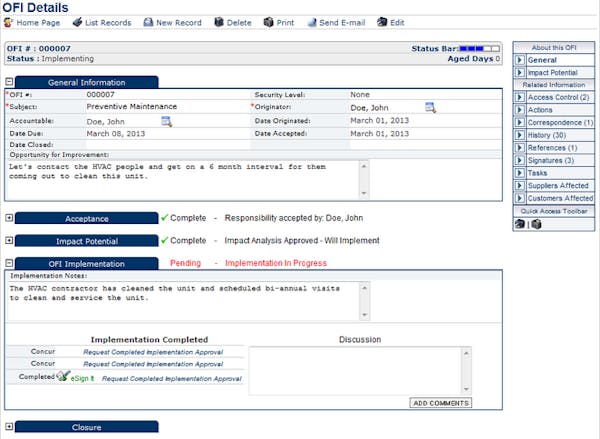 Harrington Quality Management System (HQMS) Reviews, Demo & Pricing - 2021