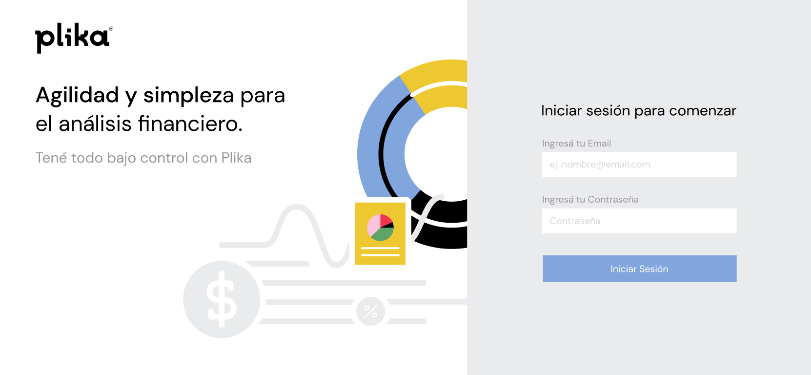 Plika screenshot: Plika is a collaborative solution in the cloud, with data security per user.