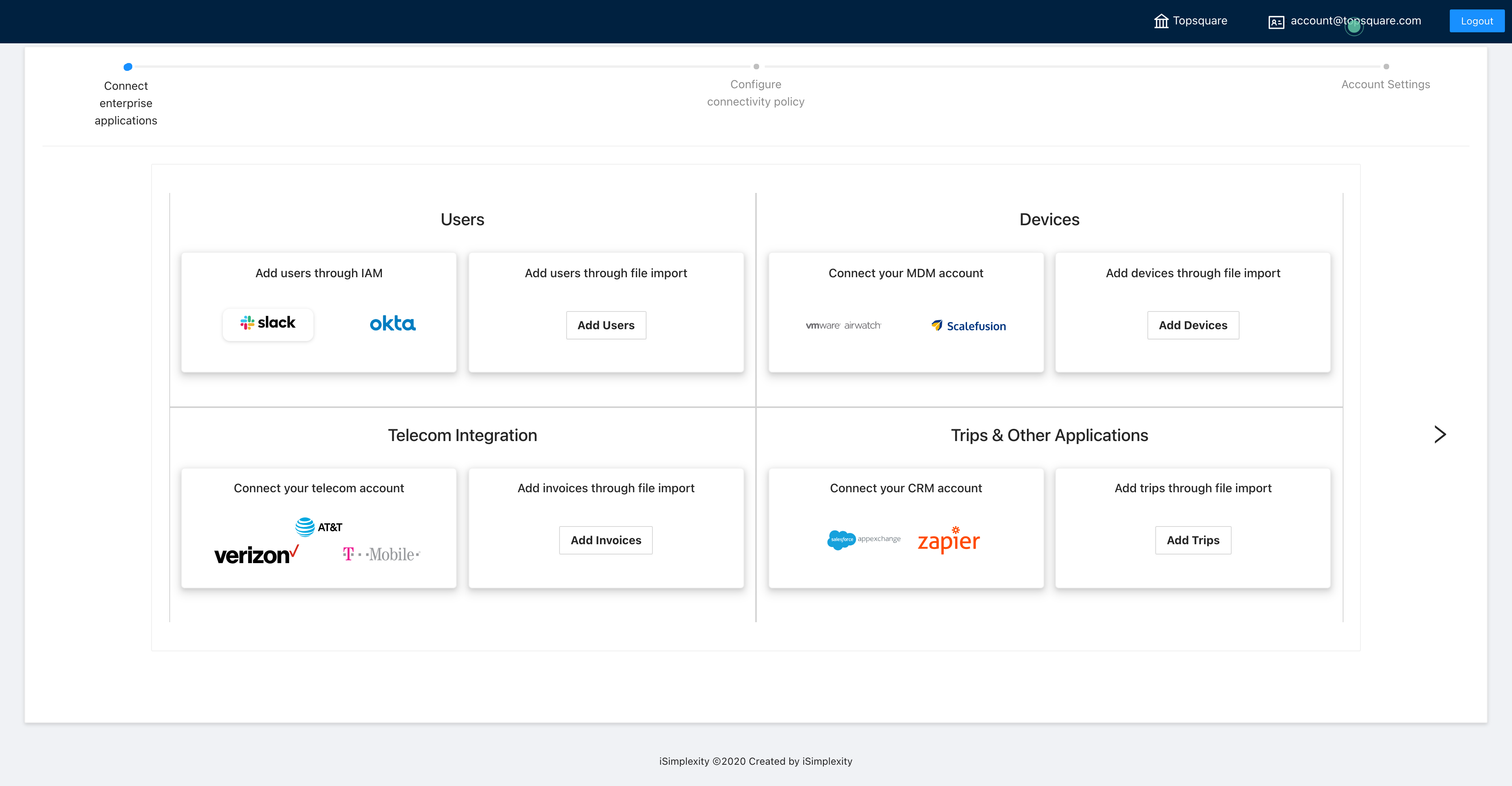 Import and onboard services/inventory and connect to enterprise systems-thumb