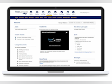 FranConnect Software - The central communications hub gives all users access to news and best practices information