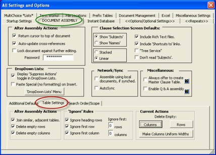 Pathagoras screenshot: Pathagoras settings