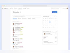 Pingboard Software - Customizable team calendar to fit your company culture - thumbnail