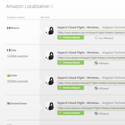 Geniuslink Software - Geniuslink Amazon localization