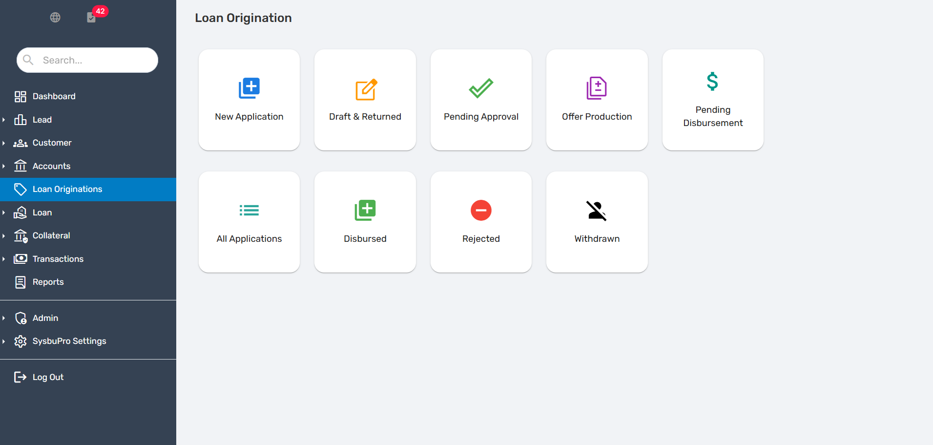 Lendisys Software - Lendisys loan origination module