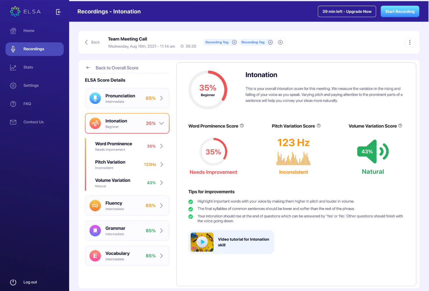 ELSA Speech Recognition API Reviews, Cost & Features | GetApp Australia ...