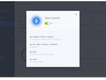 Acronis Cyber Protect Cloud Software - Acronis Cyber Protect Cloud voice control