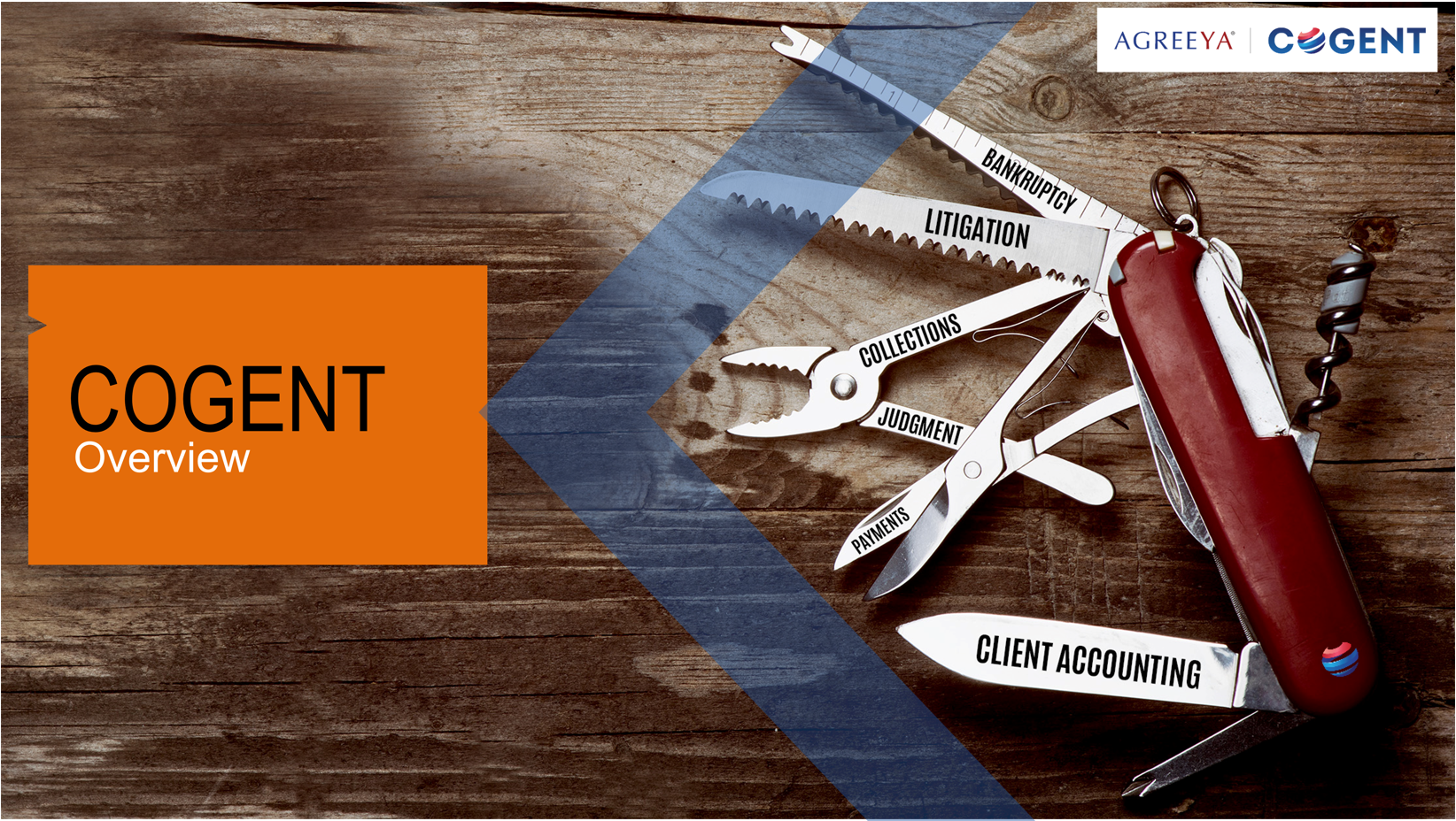 The Swiss Army knife of Receivables, Collections and Litigation Management