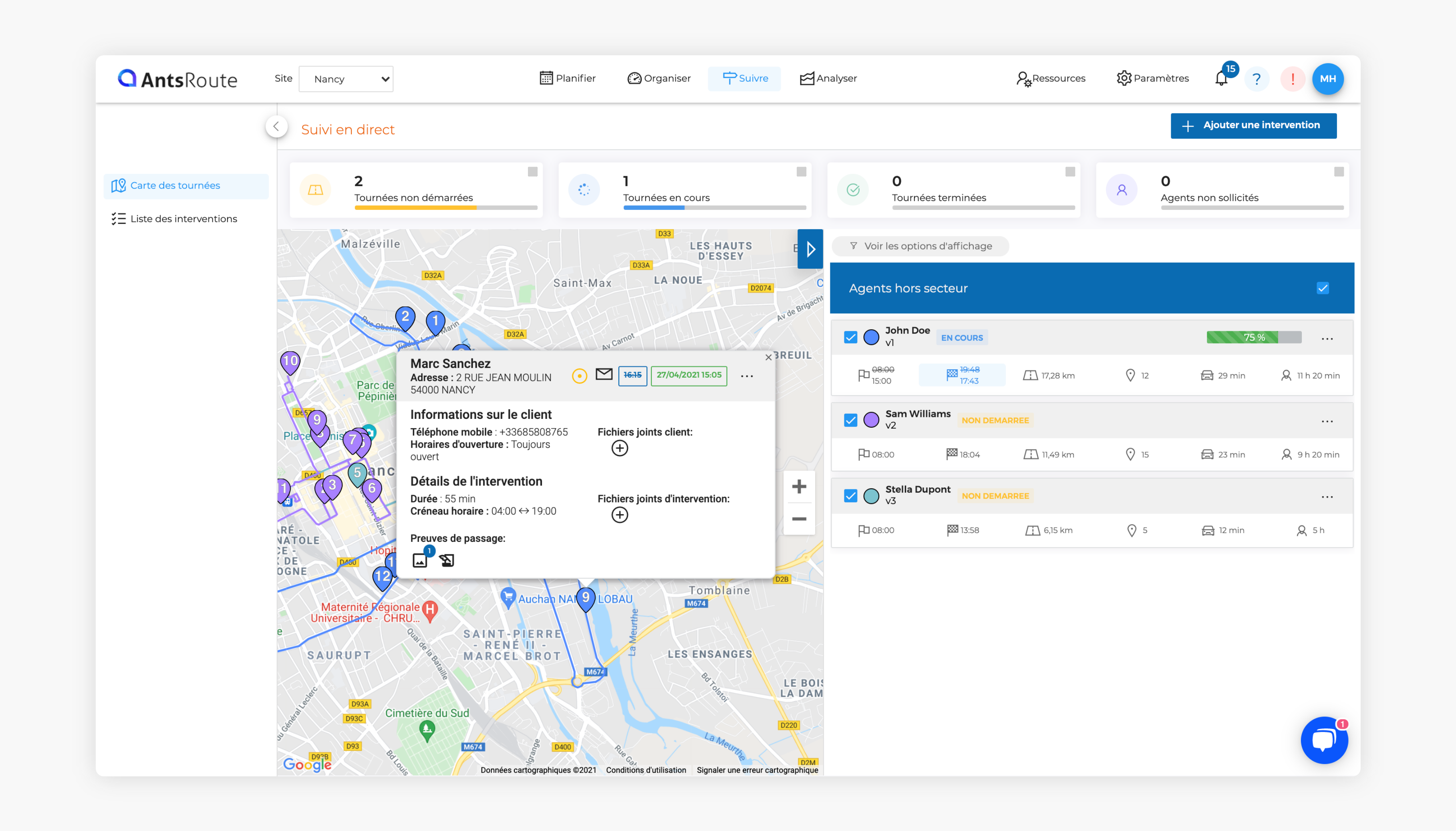 Antsroute Software - 3