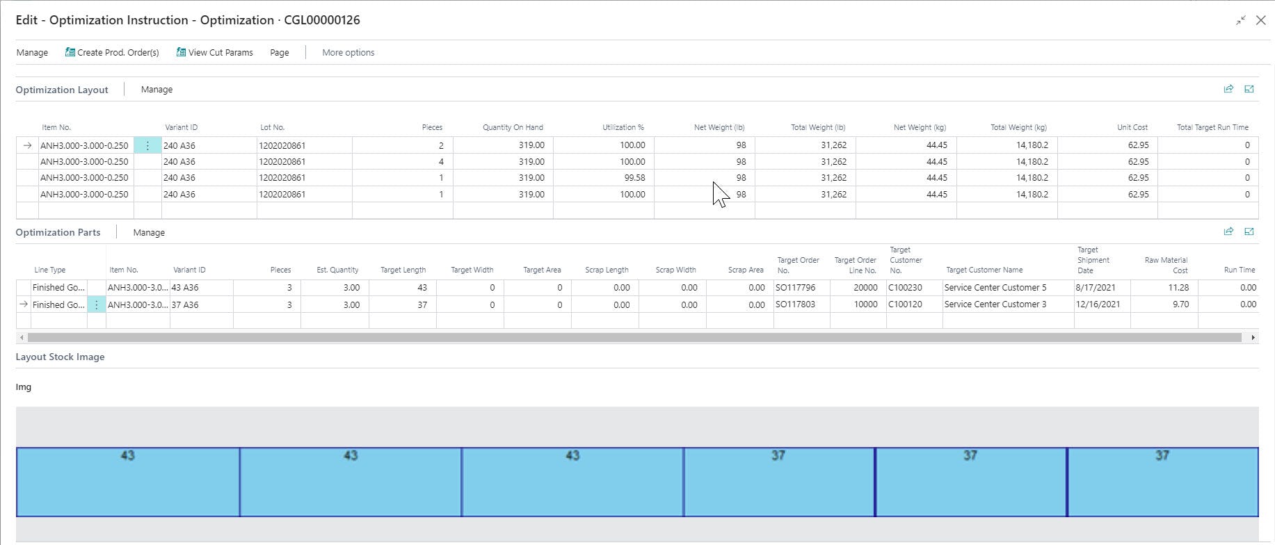 RealSTEEL Software - Production/Planning