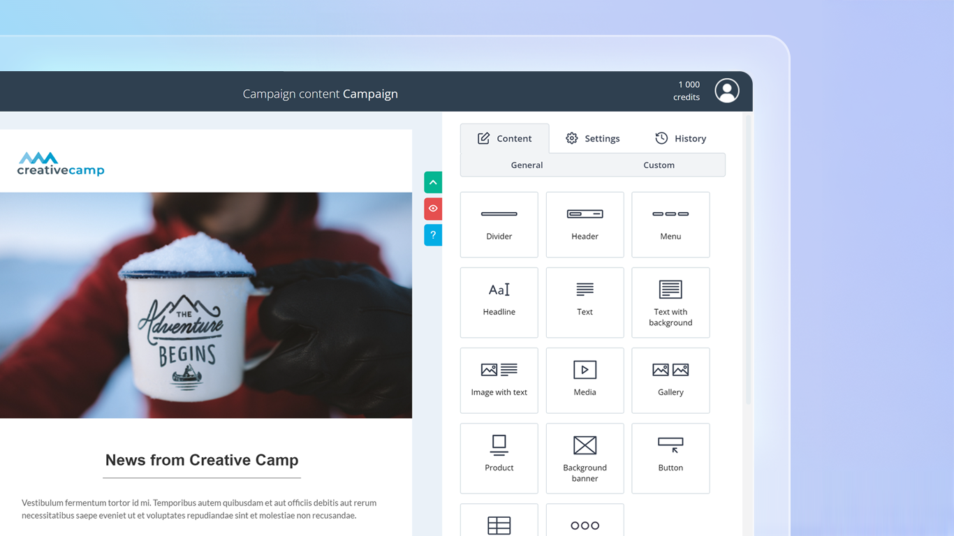 eWay-CRM Software - Send email campaigns right from eWay-CRM. No need to export-import data between two systems.