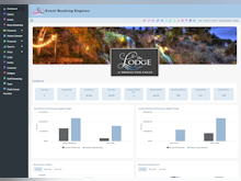 Event Booking Engines Software - Dashboard