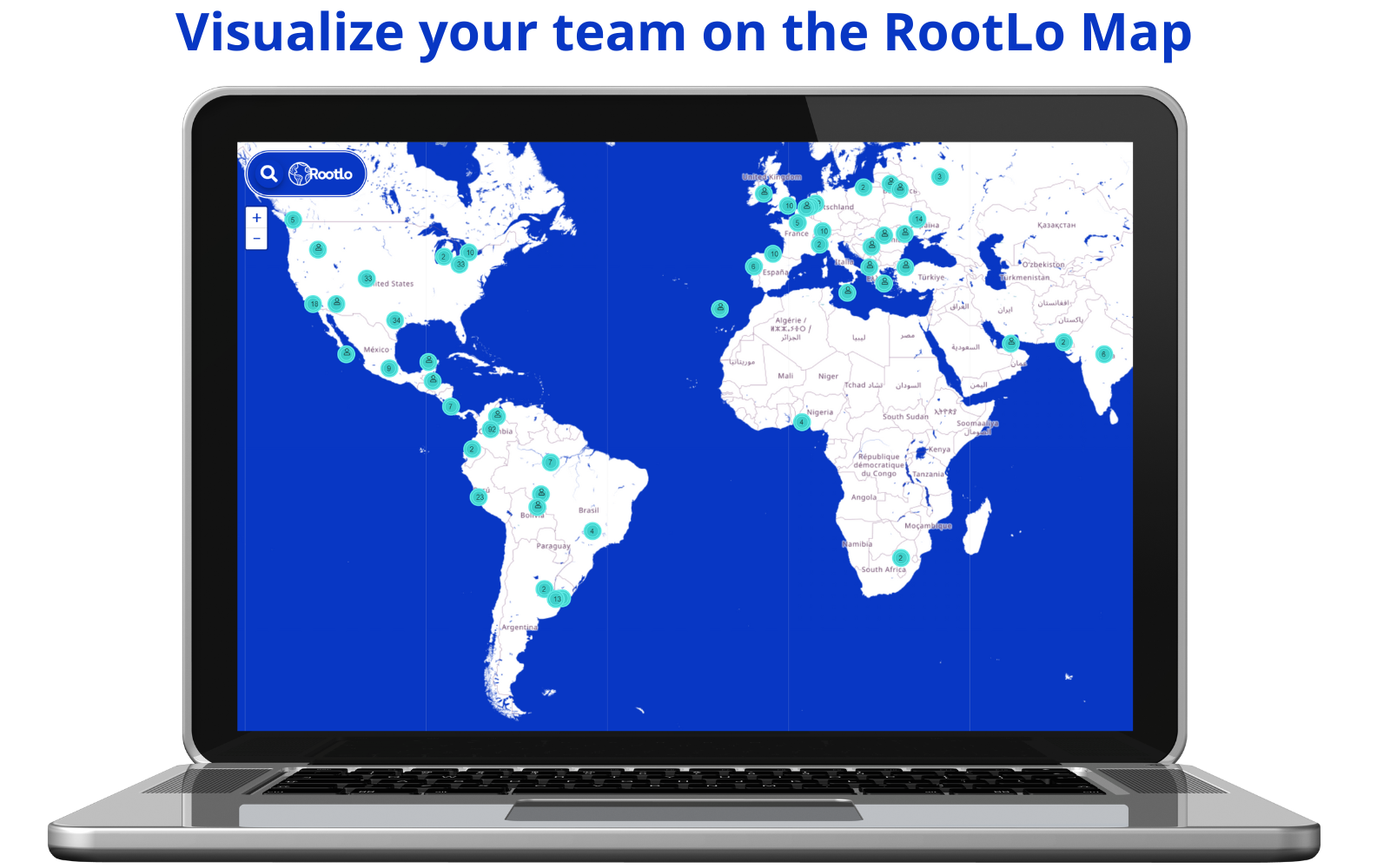 Add the RootLo Directory to your team Slack and instantly map your workforce!
