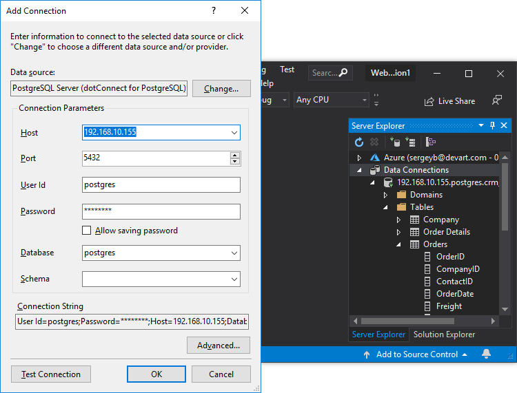 dotConnect for PostgreSQL Software - 1