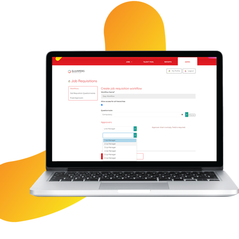 Customizable job requisition workflows to suit your recruiting processes.