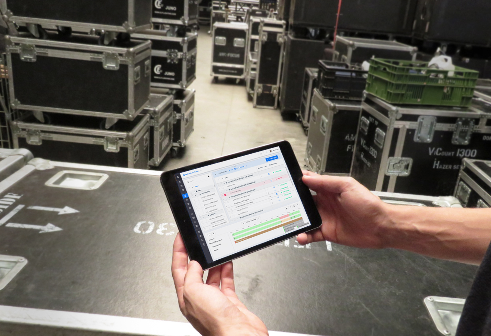 You don't have to own a fancy scanning device to use Rentman. Simply download our free app from your app store and start optimizing your warehouse workflows.