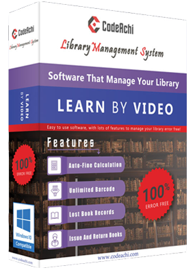 CodeAchi Library Management System Software - 3