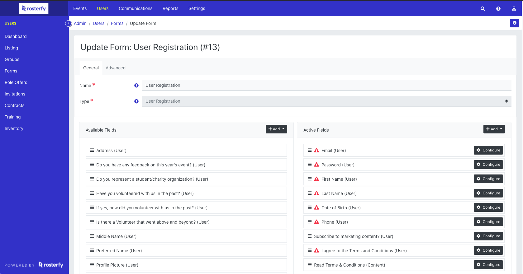 Rosterfy Logiciel - 6