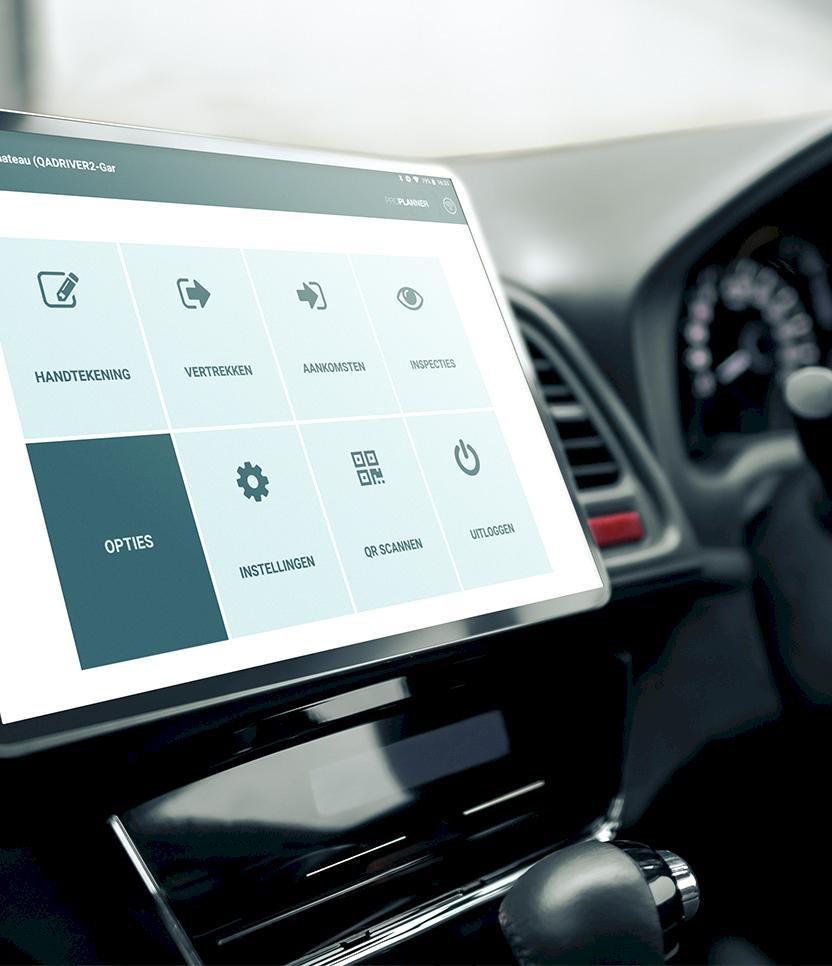 ProPlanner screenshot: ProPlanner use of tablet