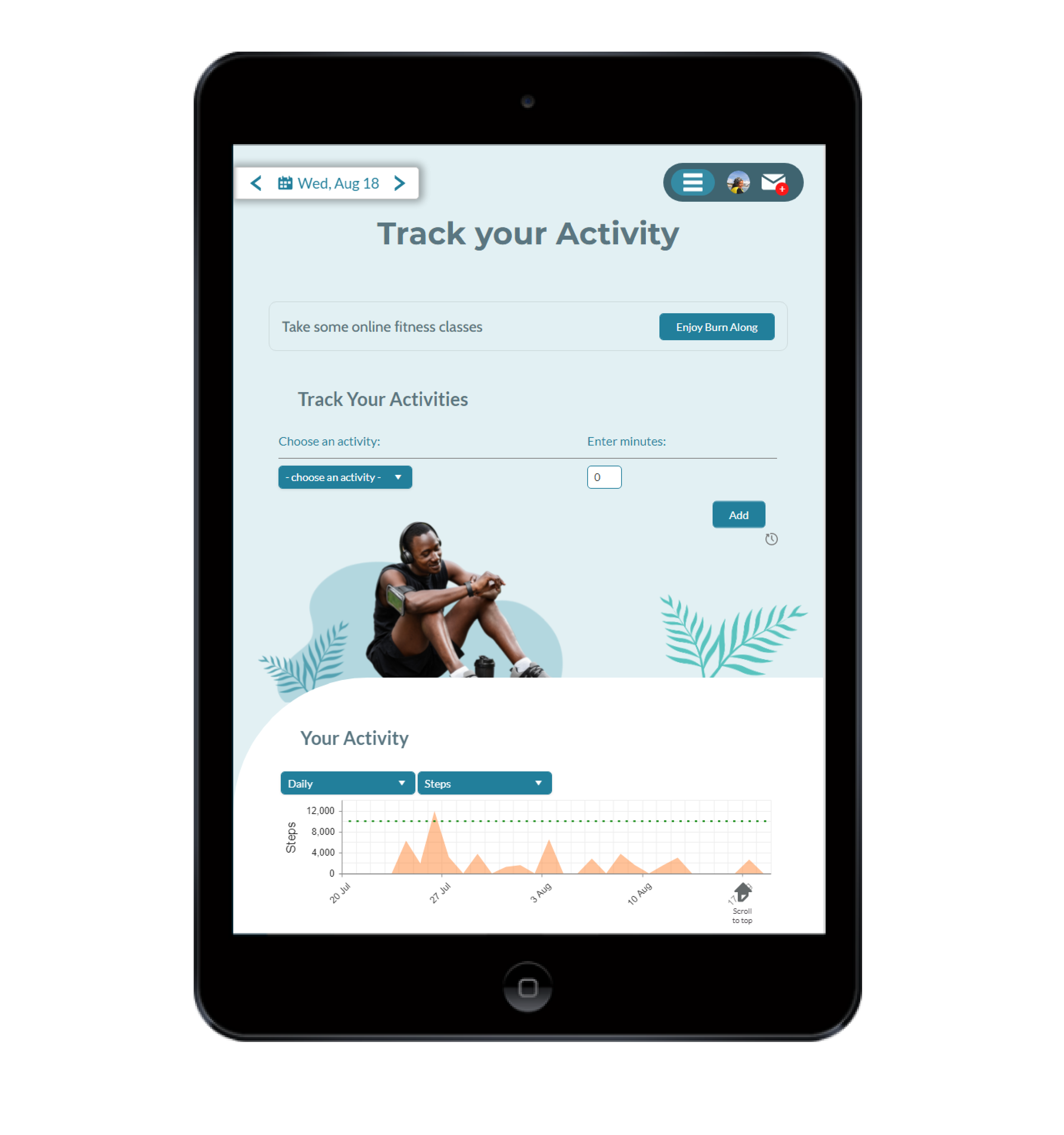 CoreHealth Software - Activity Tracking Available on the go Via our Native App