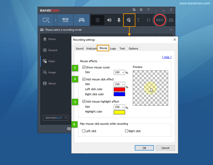 Bandicam Screen Recorder Logiciel - 5