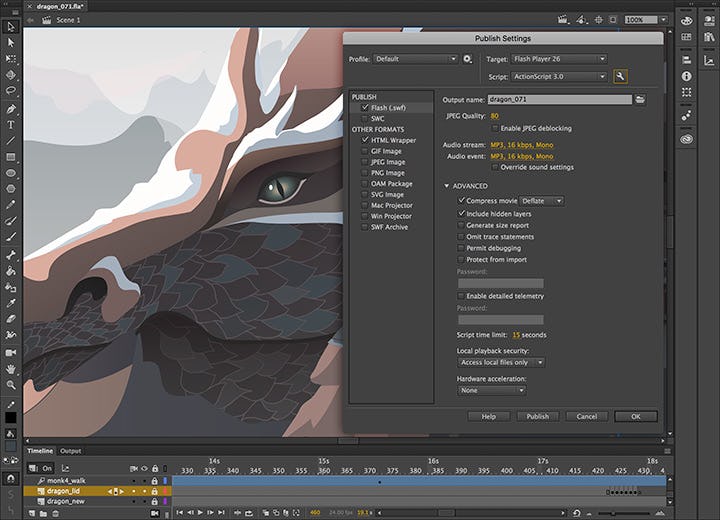 Adobe Animate Software - 1