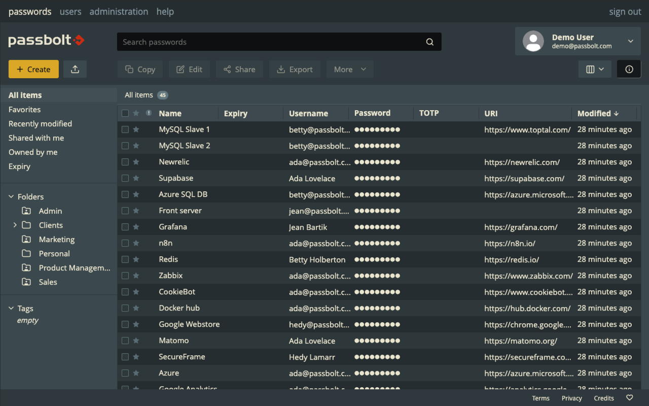 Passbolt Logiciel - 3