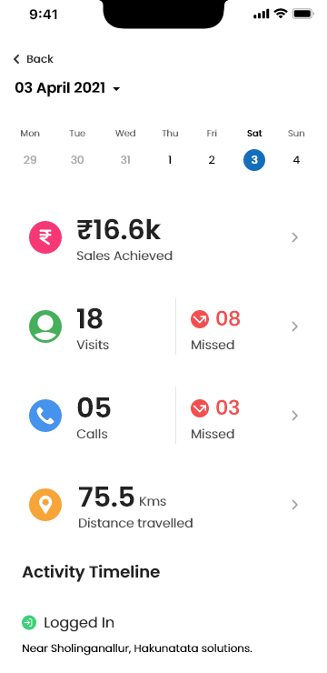 Happisales screenshot: Happisales app home screen