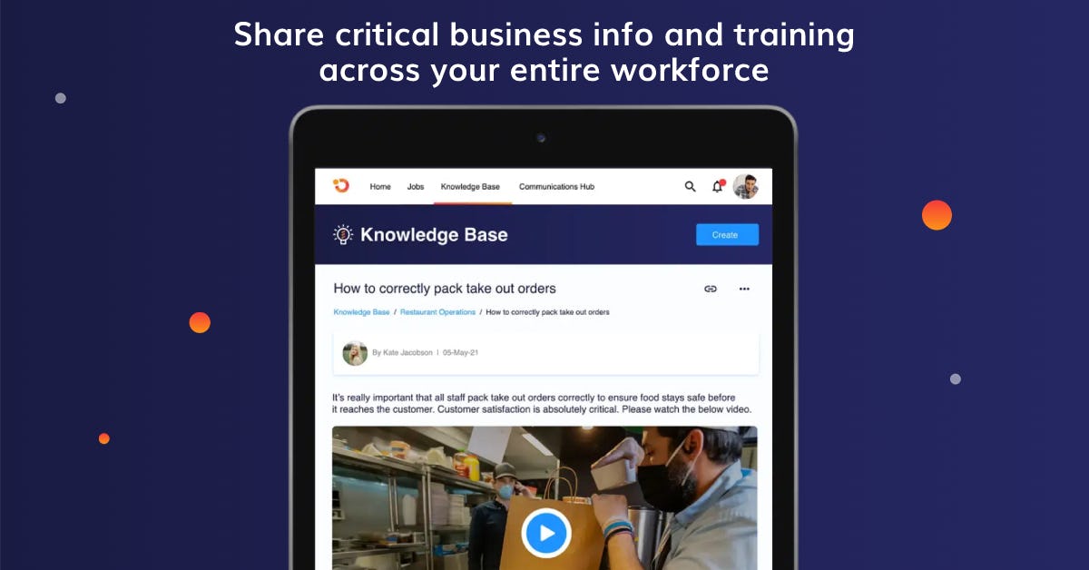 Operandio Software - Share critical business info and training across your entire workforce