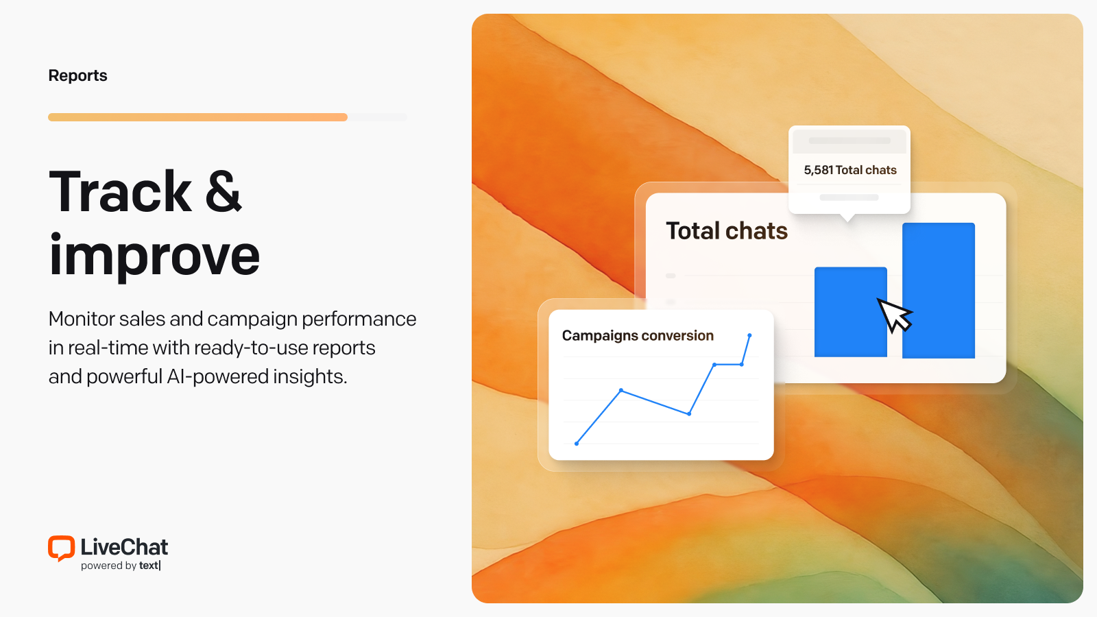 LiveChat Software - Reports and analytics