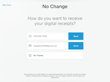 Square for Retail Software - Square for Retail digital receipts