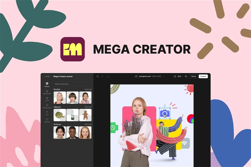 Mega Creator app